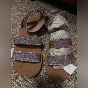 Brand new sandals